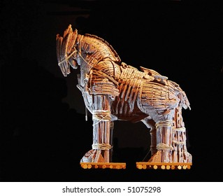 The Trojan Horse of Canakkale on Black