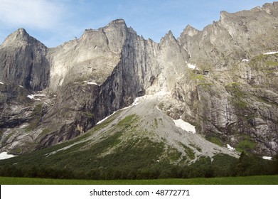 The Troll Wall In Norway