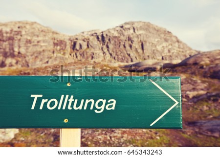 Trolltunga in Norway