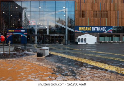 Trondheim/Norway-January 14, 2020: The New Opened Trondheim Spectrum Was The Arena For Em In Handball For Men  2020.