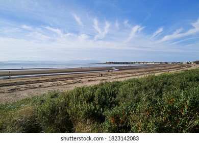 Troon Beach In South Ayrshire Scotland 