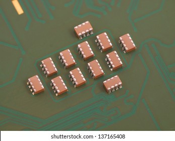 Troop Of Ceramic Capacitors