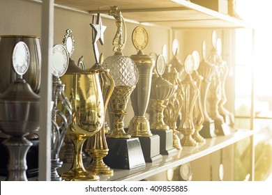 Trophy Awards For Champion Leadership In Tournament
