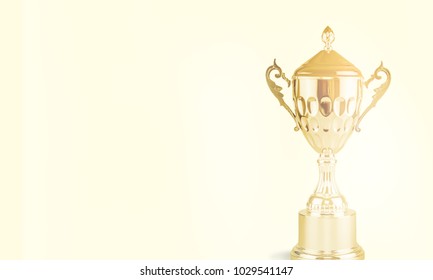 Trophy cup during the sunset - Shutterstock ID 1029541147