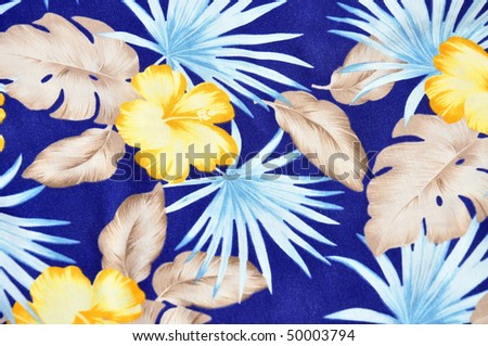 Tropical background pattern