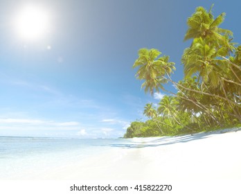 Tropical Beach Destination Stock Photo 415822270 | Shutterstock