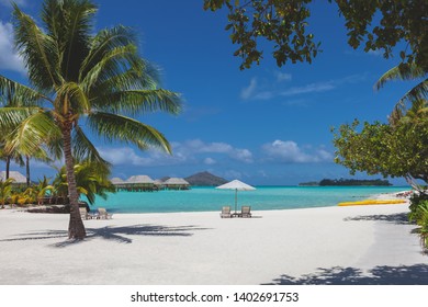 Tropical Beach Honeymoon Destination Paradise Scene