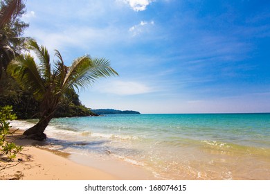tropical beach. Beach on Ko Kood - Shutterstock ID 168074615