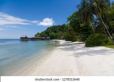 Tropical Beach, Palau Pangkor Laut, West Coast, Malaysia