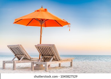 Tropical Beach Scene Travel Vacation Destination Stock Photo 1045827529 ...