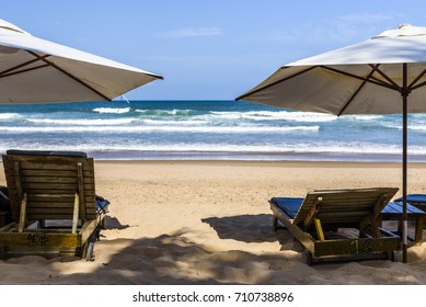 Tropical Beach In South Bahia, Brazil