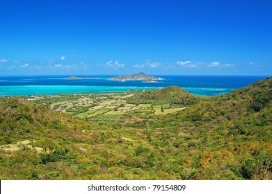 Tropical Coast Of Carriacou Island