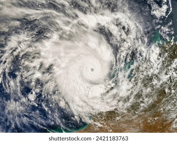 Tropical Cyclone Glenda. . Elements of this image furnished by NASA. - Powered by Shutterstock