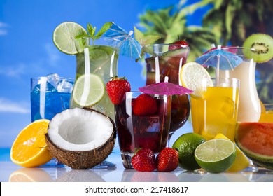 Tropical drinks 
