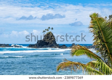 Tropical Island in American Samoa