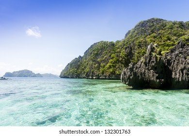 The Tropical Island In El Nido,Philippines.