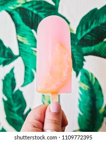 Tropical Lemonade Popsicle