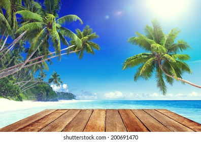 Tropical Paradise Beach