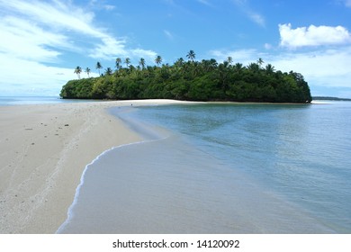 Tropical South Pacific Island