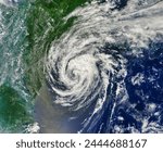 Tropical Storm Beryl 02L approaching New England. Tropical Storm Beryl 02L approaching New England. Elements of this image furnished by NASA.