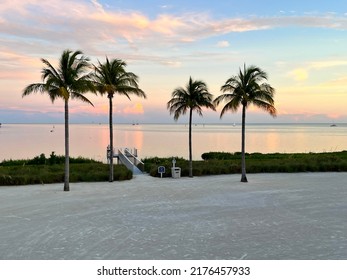 Tropical Sunset In Marathon, Florida.