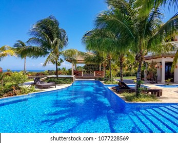 Tropical Swimming Pool Landscape Stock Photo 1077228569 | Shutterstock