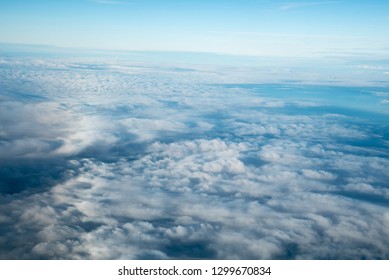 Troposphere View From The Window On Airplane, Just Like Heaven Nearly