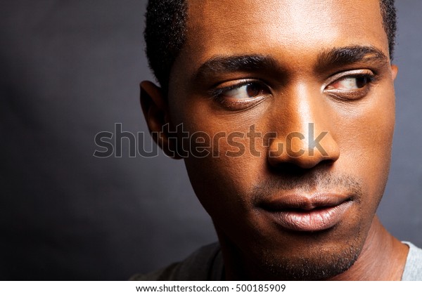 Troubled African American Man Stock Photo 500185909 | Shutterstock