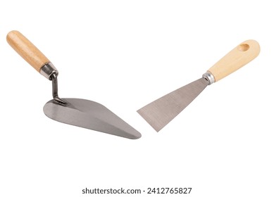 Trowel isolated on white background.