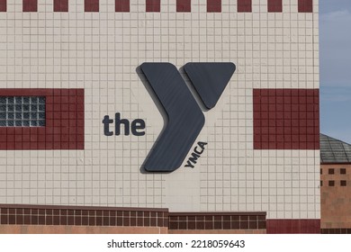 Troy - Circa October 2022: YMCA Of The USA Youth And Fitness Center. YMCA Works To Bring Social Justice To Young People And Their Communities.