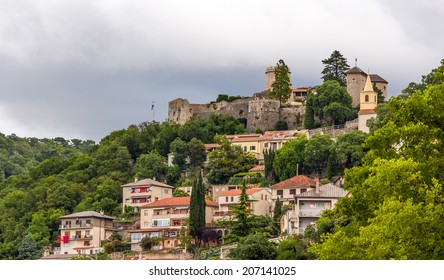 Trsat Castle In Rijeka, Croatia