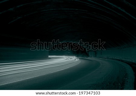 Similar – Image, Stock Photo Underground parking garage in Basel