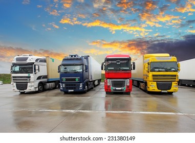 Truck - Freight transportation - Shutterstock ID 231380149