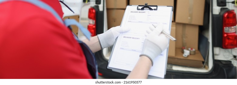 Truck full of cardboard boxes - Powered by Shutterstock