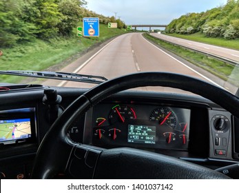 Truck / Lorry Driver Dashboard - Point Of View