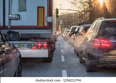 Truck In The Rush Hour