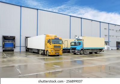 Truck In Warehouse - Cargo Transport