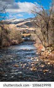 Truckee River In Reno, Nevada