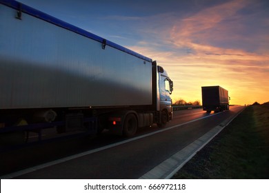 Trucks transportation
