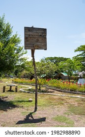 a true wooden court on a soil in the province of Taytay, Rizal