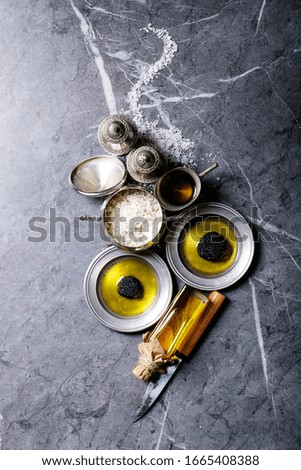 Similar – Image, Stock Photo a stone mushroom with his bright brown has stands on a clearing