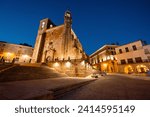 Trujillo medieval village at twilight. Caceres, Extremadura, Spain. High quality photo