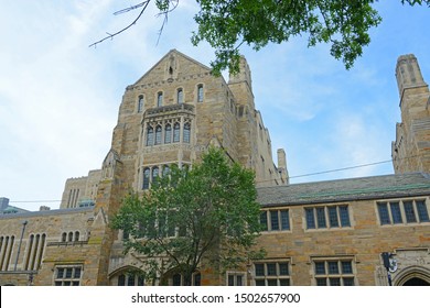 Trumbull College in Yale University, New Haven, Connecticut, CT, USA. - Shutterstock ID 1502657900
