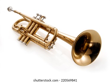 trumpet isolated