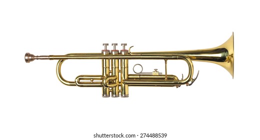 Trumpet Isolated