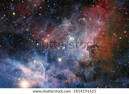 Trumpler 14 is an open cluster located within the inner regions of the Carina Nebula