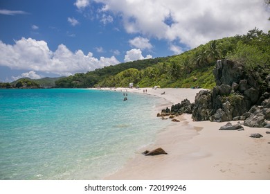 Trunk Bay Beach.