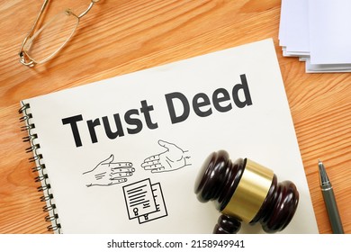 Trust Deed Is Shown Using A Text