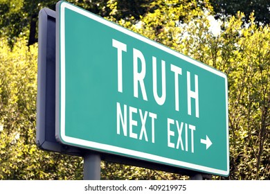 Truth - Next Exit Sign