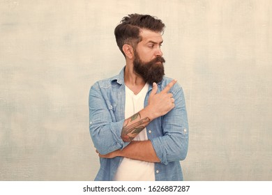 Try This. Barbershop Hair Care And Health. Male Casual Style. Fashion Model. Serious Bearded Man. Mature Hipster With Beard. Anti Dandruff Barber Care. Brutal Caucasian Hipster. Say No To Dandruff.